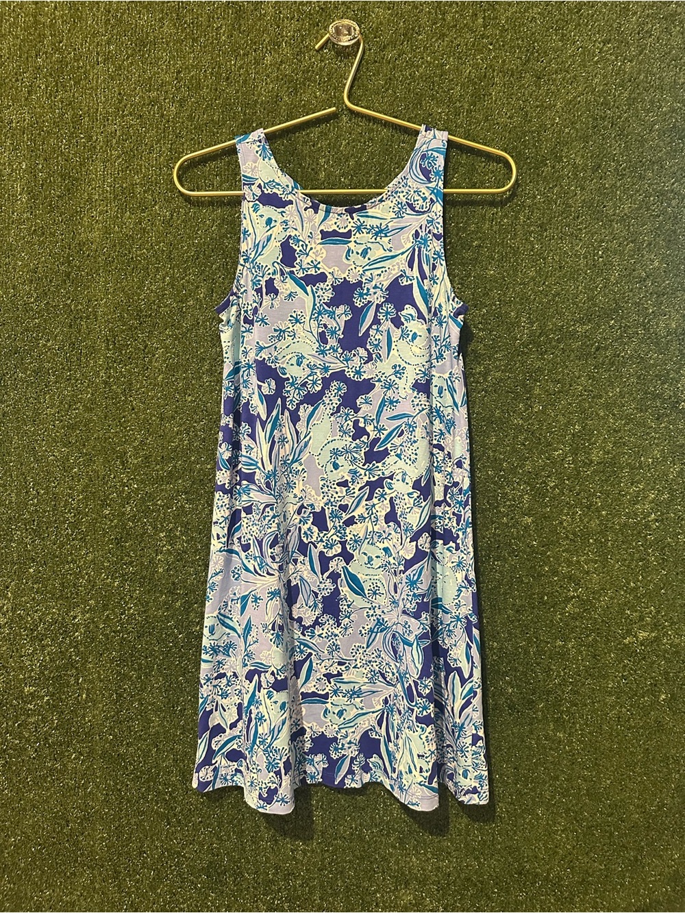 Lilly Pulitzer Kristen Dress in Royal Purple Koalafications - Picture 2 of 6